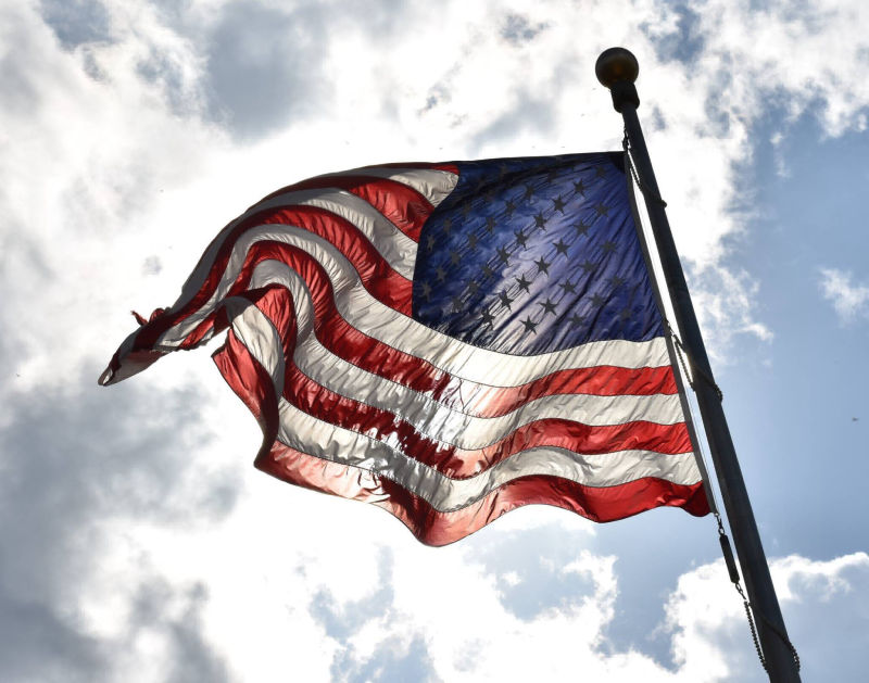 Memorial Day ceremony at Camp Nelson